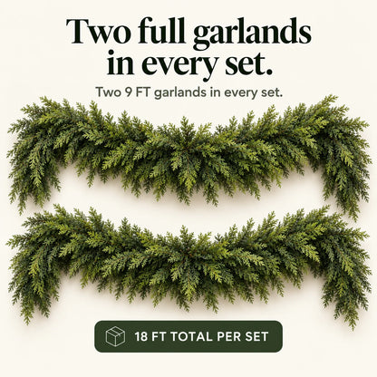 Gudven Cedar Garland Set