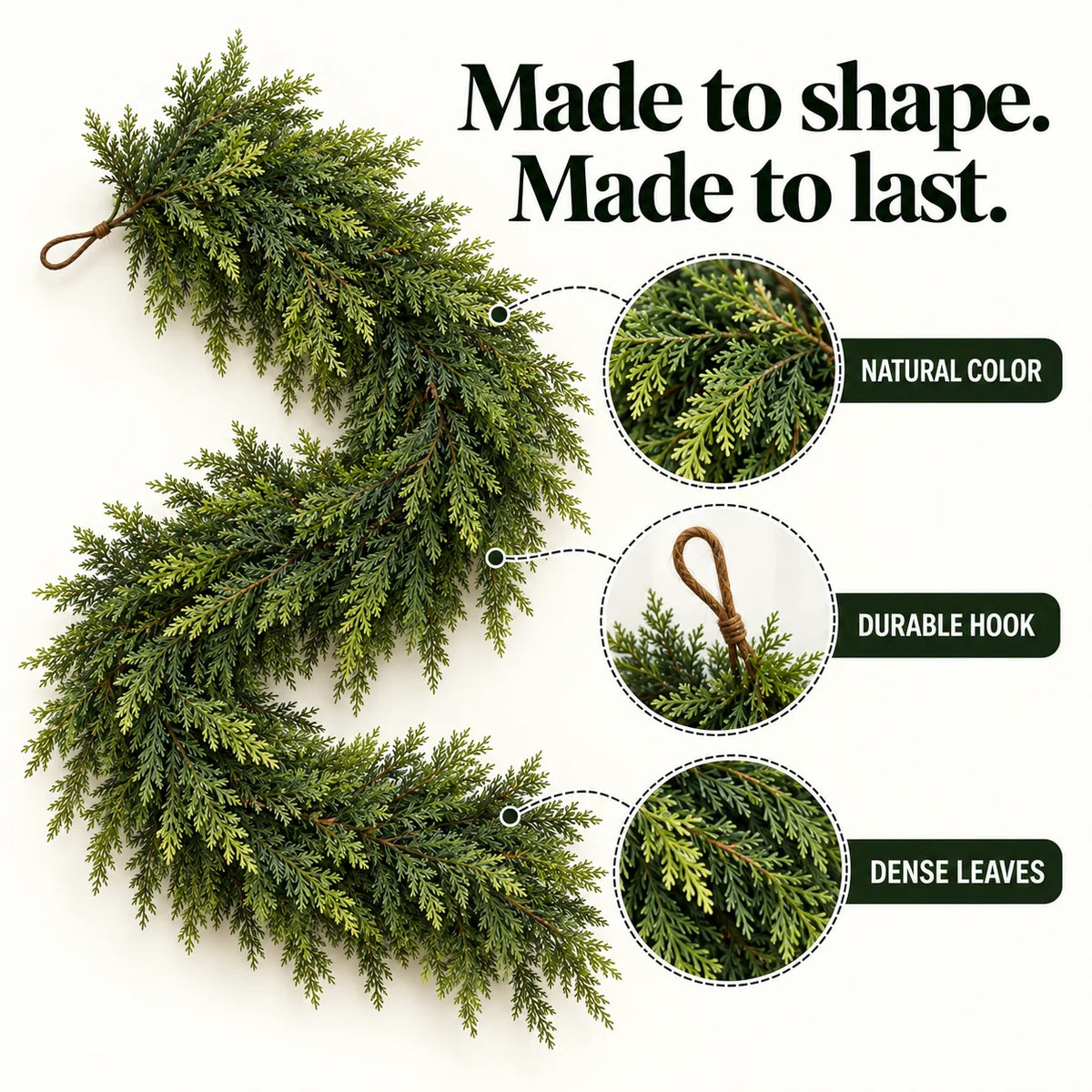 Gudven Cedar Garland Set